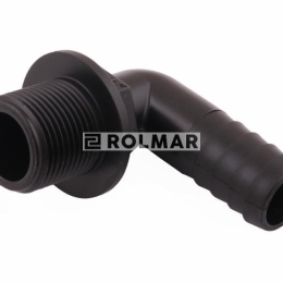 Kolanko 90 węża gwintowane męska 3/4" na wąż 20mm Arag