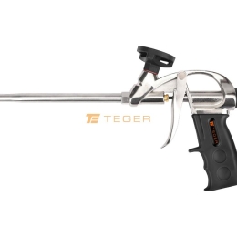 Pistolet do piany poliuretanowej - metalowy 8"/200mm / TEGER