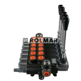 Rozdzielacz hydrauliczny sześciosekcyjny (6) 80L