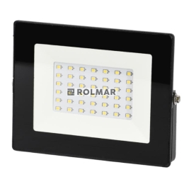 Naświetlacz, Lampa LED SMD 230V 50W 4000K 4280LM IP65 CZARNY