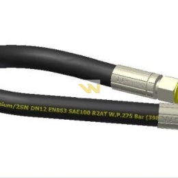 Przewód hydrauliczny 275bar gwint M22x1.5 proste L-3500mm DN12-2SN (AA-13-3500; P11P11) Waryński