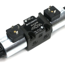 Rozdzielacz (elektrozawór) suwak "odcięty" DS3-S1/11N-D24 24V DC (cewka x 2) Heavy 350bar. 100l/min Duplomatic