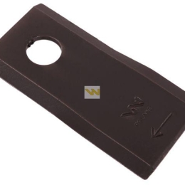 Nóż. nożyk kosiarka prawy 95x45x3.5mm otwór 16.25 zastosowanie CC20501 New Holland WARYŃSKI ( sprzedawane po 25 )