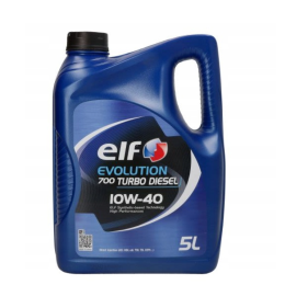 Olej silnikowy półsyntetyczny Elf Evolution 700 Turbo Diesel 5 l 10W-40