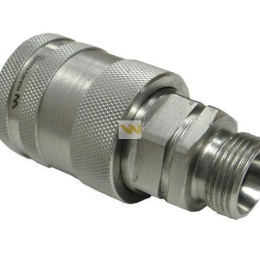 Szybkozłącze hydrauliczne gniazdo M22x1.5 gwint zewnętrzny EURO PUSH-PULL (9100822G) (ISO 7241-A) Waryński (opakowanie 50szt)
