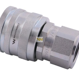 Szybkozłącze hydrauliczne skręcane wtyczka G3/4"BSP gwint wewnętrzny 250bar Waryński