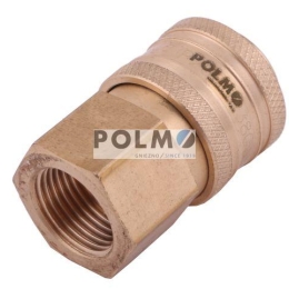 Szybkozłącze pneumatyczne P26 NW7.2 gniazdo 3/8"BSP gwint wewnętrzny POLMO  ( sprzedawane po 5 )