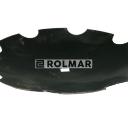 Talerz uzębiony fi 560 otwór 30x30 stal borowa Talerzówka 1279601010 1202030130
