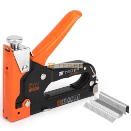 Zszywacz tapicerski HEAVY DUTY 4w1 (typ G/140, S28, NAIL, PIN) / 4-14mm Extreme / TEGER