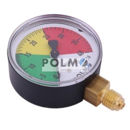 Manometr suchy M63 0-40 bar gwint M12x1.5 dolne przyłącze. Opryskiwacz POLMO