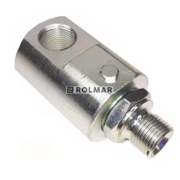 Złącze hydrauliczne obrotowe kątowe 90°. 1/2"