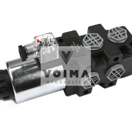 Dzielnik. zawór. elektrozawór kierunkowy elektromagnetyczny kontroli (SVV6/2-90L) (24V DC) 6/2 G1/2 80L VOIMA
