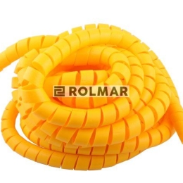 Osłona spiralna na węże hydrauliczne SGX-32Z (Zakres: 27-36mm) żółta (sprzedawane po 25) 25m