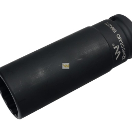 Nasadka udarowa 3/4" dwunastokątna ze stali CrMo 32mm bardzo długa D120 SLIM Waryński