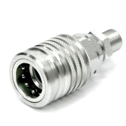Szybkozłącze hydrauliczne gniazdo EURO M18x1.5 GZ Push-pull long (9100818GL) VOIMA (opakowanie 50szt)