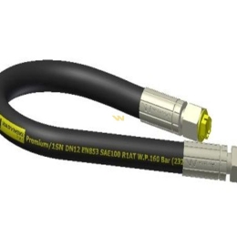 Przewód hydrauliczny 160 bar gwint M22x1.5 proste L-1500mm DN12-1SN (AA-13-1500; P11P11) 16MPa Waryński