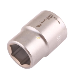Nasadka sześciokątna 3/4". 22 mm. CrV50BV30. DIN 3124. Waryński
