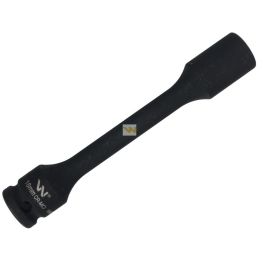 Nasadka udarowa 1/2", sześciokątna slim ze stali CrMo 16mm długość 150 mm, stosowane w mechanice do kluczy udarowych, Waryński