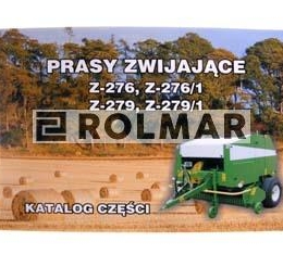 Katalog prasa zwijka Z-276,Z-276/1,Z-279,Z-279/1