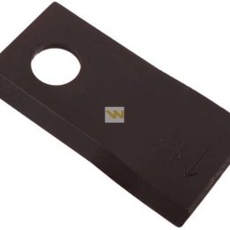 Nóż. nożyk kosiarka prawy 98x48x4mm otwór 19 zastosowanie 153171419 SIP WARYŃSKI ( sprzedawane po 25 )