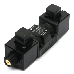 Rozdzielacz (elektrozawór NG 10) suwak "odcięty" DL5-S1/10N-D12K1 12VDC (cewka x 2) Compact 320bar. 125l/min Duplomatic