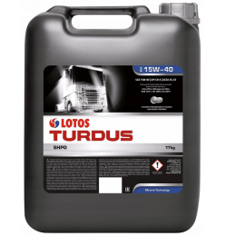 Olej silnikowy mineralny Lotos Turdus SHPD 20 l 15W-40