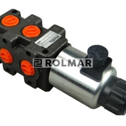 Dzielnik, zawór, elektrozawór kierunkowy elektromagnetyczny kontroli SVV 6/2 G1/2 90l/min 12V
