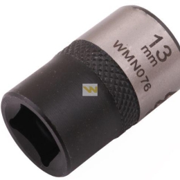 Nasadka dwunastokątna 3/8". 13 mm. CrV50BV30. DIN 3124. Waryński