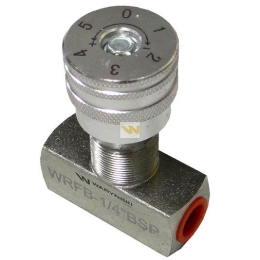 Zawór dławiący WRFB 90 1/4"BSP Waryński