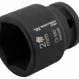 Nasadka udarowa sześciokątna 1/2". 27 mm. CrMo. DIN 3129. Waryński