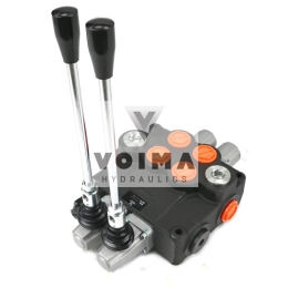 Rozdzielacz hydrauliczny 2-sekcyjny 120L VOIMA