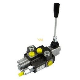 Rozdzielacz hydrauliczny 1-sekcyjny max przepływ 40L  z zatrzaskiem Waryński