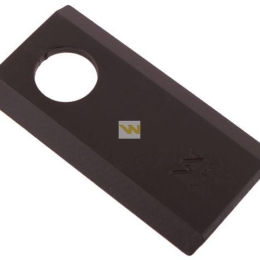 Nóż. nożyk kosiarka 89X46X4mm otwór 20.5 zastosowanie 2220-101A JF-Stoll WARYŃSKI ( sprzedawane po 25 )