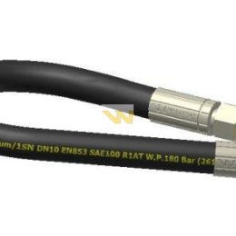 Przewód hydrauliczny gwint M18x1,5 proste L-300mm DN10-1SN (AA-10-300; P11P11) 18MPa Waryński