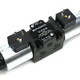 Rozdzielacz (elektrozawór) suwak "H" DS3-S2/11N-D12 12V DC (cewka x 2) Heavy 350bar. 100l/min Duplomatic