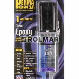 Klej epoksydowy przeźroczysty 1 minutowy Permatex 25ml