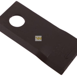 Nóż. nożyk kosiarka prawy 106x48x4mm otwór 19 zastosowanie 153967103 SIP WARYŃSKI ( sprzedawane po 25 )