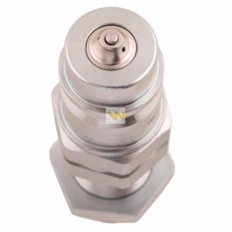 Szybkozłącze hydrauliczne wtyczka long z eliminatorem ciśnienia M22x1.5 gwint zew. EURO (9100822W) (ISO 7241-A) Waryński