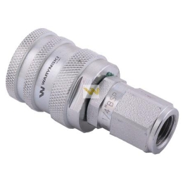 Szybkozłącze hydrauliczne skręcane wtyczka G1/4"BSP gwint wewnętrzny 350bar Waryński