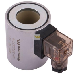 Cewka dzielnika elektrozaworu W-E12DVS6/2-80L. W-E12DVS3/2-80L  12V DC 48W Waryński