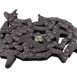 Łańcuch obrywacza kolb kukurydzy CA627-76Ps 8 płytek zastosowanie New Holland 84977231 Waryński