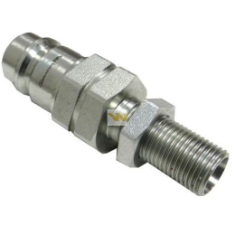 Szybkozłącze hydrauliczne wtyczka long M16x1.5 gwint zewnętrzny EURO (9100816W) (ISO 7241-A) Waryński