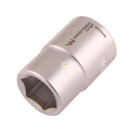Nasadka sześciokątna 3/4". 21 mm. CrV50BV30. DIN 3124. Waryński