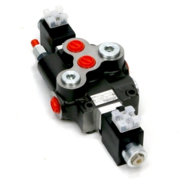 Rozdzielacz hydrauliczny 1-sekcyjny sterowany elektrycznie (12V) 80L