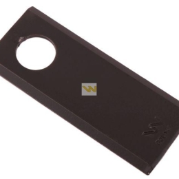 Nóż. nożyk kosiarka 98X40X3mm otwór 19 zastosowanie 98D Galfre WARYŃSKI ( sprzedawane po 25 )