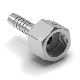 Zakucie hydrauliczne DKL DN10 M22x1.5 uszczelnienie czołowe/płaskie PREMIUM Waryński  ( sprzedawane po 10 )