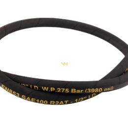 Przewód hydrauliczny 275 bar gwint M22x1.5 proste L-1300mm DN12-2SN (AB-13-1300; P11P21)  27.5MPa Waryński
