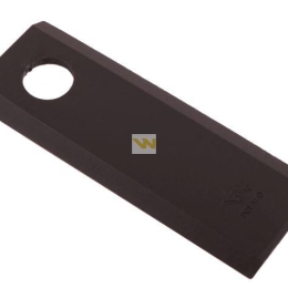 Nóż, nożyk kosiarka 123X46X4mm otwór 18.25 zastosowanie 56451210 Kuhn WARYŃSKI ( sprzedawane po 25 )