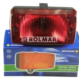 Lampa tylna przeciwmgielna 140x75 Wesem