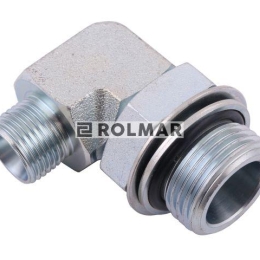 Kolanko hydrauliczne 90 LONG z przeciw. M27x2 X M18x1.5
